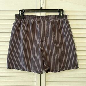 Hanes Grey Stripes Boxer Shorts